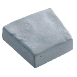 Pavé tour d’arbre en béton coulé ton gris Hairie Grandon - 17 x 15 x 4,5 cm