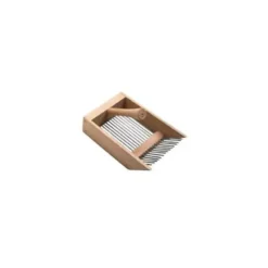 Peigne à myrtilles en bois beige