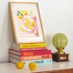 Peinture au numéro Citrons de Menton Petit Pinceau by La Petite Épicerie - 25,5 x 33 cm