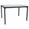 Pergola bioclimatique motorisée noir sable avec lames blanches Green Outside Actual - 4 x 3 m