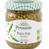 Petits pois extra-fins bio Prosain - 190 g