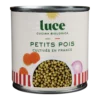 Petits pois à l'étuvée bio Luce - 400 g