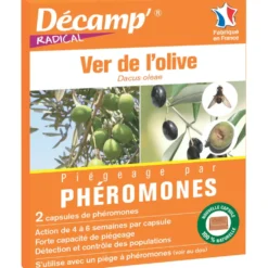 Phéromone traitement biologique contre le ver de l'olive x2