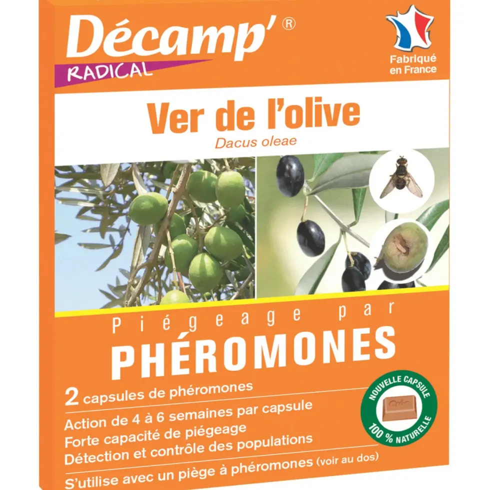 Phéromone traitement biologique contre le ver de l'olive x2