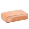 Pied quart de rond en terre cuite coloris terre claire Poterie Goicoechea - Ø 12 x H 2,5 cm