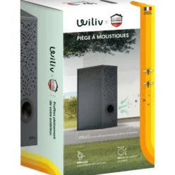 Piège à moustiques à CO2 Wiliv x HOME DEFENSE® (bouteille de CO2 et attractif odorant non fournis)