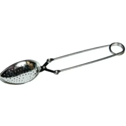 Pince à thé coloris argent en inox Ah Table