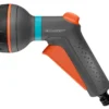Pistolet d’arrosage multi-applications Classic coloris noir Gardena - 16,7 x 7 x 15,3 cm