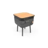 Plancha Nomad au gaz coloris noir en acier Forge Adour Nomad - 33,5 x 33,5 x 21,5 cm