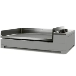 Plancha Premium électrique 60 coloris noir en acier Forge Adour - 75,3 x 44,1 x 24,1 cm