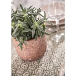 Plante graphique avec cache-pot Ø 12 cm