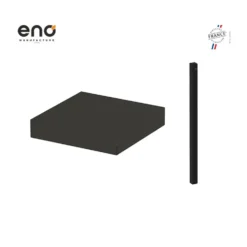 Plateau + Cornière d'Angle MODULO 35 cm Gris Cargo Eno