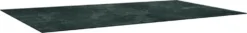Plateau de table fin Penta Stern en HPL silverstar - 220 x 100 x 1,3 cm