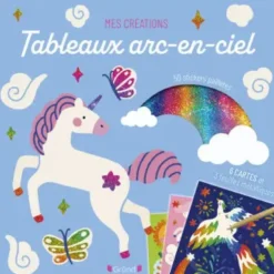 Pochette "Tableaux arc-en-ciel" collection mes créations aux Éditions Gründ