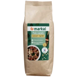 Pois cassés bio cuisson rapide Markal - 400 g