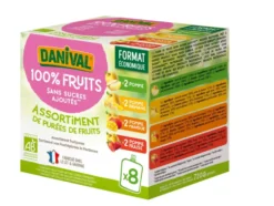 Poki panaché en gourde Danival bio 8x - 90 g