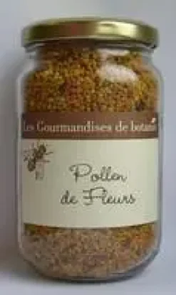Pollen de fleurs bio en pot de 220 g