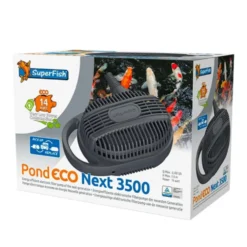 Pompe de bassin éco-énergétique 14W - SUPERFISH BASSIN Pond ECO Next - 3500 L/h