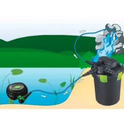 Pompe de filtration éco-conçue AQUA NOVA BASSIN pour étang - modèle NFPX-3500