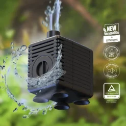 Pompe easyflux 200 noire pour aquarium 3,5 w