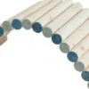 Pont articulé pour cobaye en bois coloris beige Zolux Neolife – Taille S