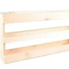 Porte bouteille demi-mètre Silvio en bois de sapin naturel Cav Service - 6,2 x 49 cm