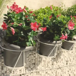 Porte pot soucoupe blanc Ø 20/22 cm