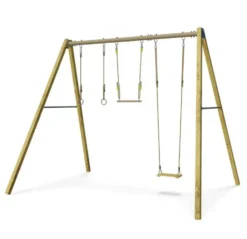Portique ado/adulte en bois et métal Aléo by Trigano Skyler - H 3,00 m