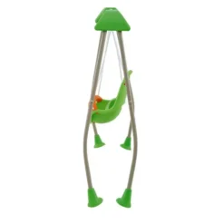 Portique pliable avec siège balançoire pour bébé