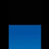 Poster aquatique noir/bleu AQUA NOVA modèle L - dimensions 100x50 cm