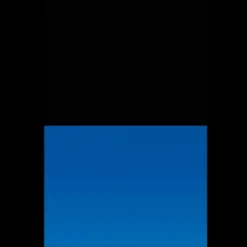 Poster aquatique noir/bleu AQUA NOVA modèle L - dimensions 100x50 cm