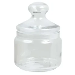 Pot bonbonnière coloris transparent en verre Ah Table - 0,5 L