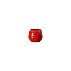 Pot Cancale soleil couchant en terre cuite émaillée H 21 x Ø 21 cm