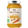 Pot carotte sauté de porc bio Simple Comme - 200g