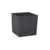 Pot carré Aquaduo gris anthracite 1,8 L