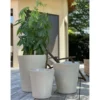Pot coloris beige en terre émaillée Sydney - Ø 33 cm