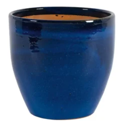 Pot coloris bleu Corsica - Ø 27 cm