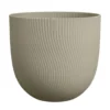 Pot en polypropylène vert scandinave Elho Sereh Round - Ø 39 x 33,3 cm