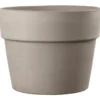 Pot en terre cuite gris Deroma Perfetto Grafite - Ø 39 x H 30,8 cm