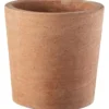 Pot Moderne rond Terre claire Anticomestiere - Ø 25 x 25 cm
