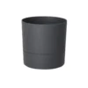 Pot rond Aquaduo gris anthracite 3,5 L