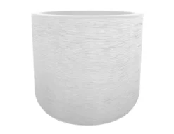 Pot rond coloris blanc Graphit up - Ø 48,5 cm