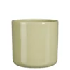 Pot rond coloris vert en céramique Fedor Mica Decorations - 15 x Ø 17 cm