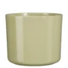 Pot rond coloris vert en céramique Fedor Mica Decorations - 20 x Ø 22,5 cm