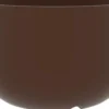 Pot rond grand volume en polyéthylène coloris corten Chapelu Acaya - Ø 78 x H 48 cm