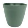 Pot rond lilo Poetic botanic® coloris vert en plastique recyclé 20,8 L - Ø 35 cm