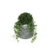 Pot rond Stream Anthracite Ø.37 x H.31 cm