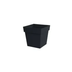Pot Toscane Gris anthracite L.39x39 x H.39 cm