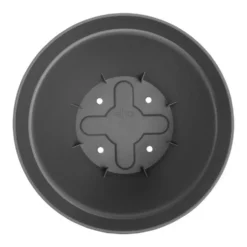 Pot vibia campana rond Elho de 3,2 L coloris noir Ø 20 x H 16,7 cm
