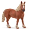 Poulinière belge multicolore Farm World - 14 cm